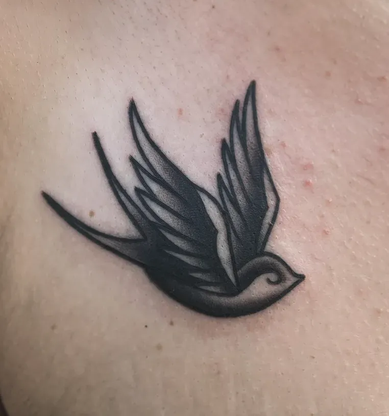 Petits tatouages près de Le Faou